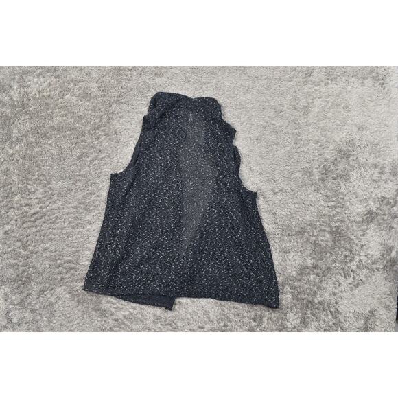 Chico's Easywear Size 3 Green Cardigan - Polyester, Knit Open Front - Picture 3 of 6